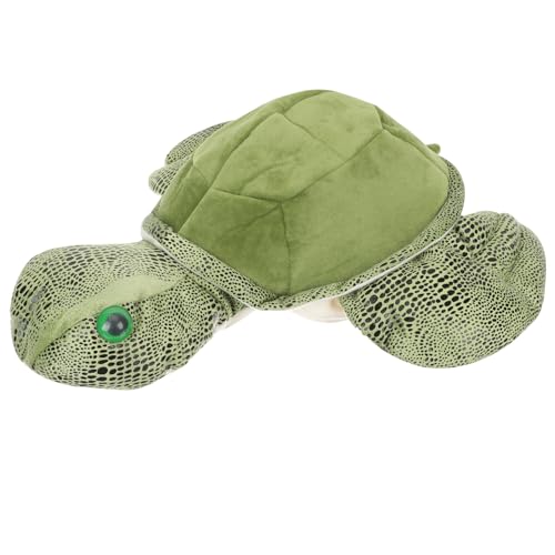 Alasum Plush Turtle Hat for Kids and Adults - Soft and Comfortable Stuffed Animal Hat for Luau and under the Sea Theme Parties, 18.11 X 15.74 X 3.14 Inches, Green