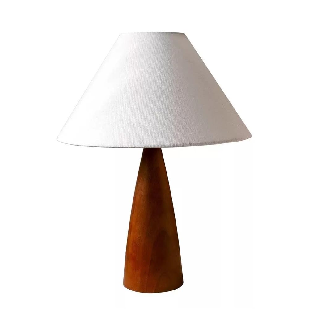 LJHFG63KUYT Bedside Lamps Wooden Table Lamp Bedroom Retro Atmosphere Bedside Nightstand Dorm