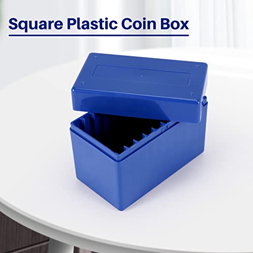 Caja Plástica Cuadrada para 10 Monedas miniatura 2
