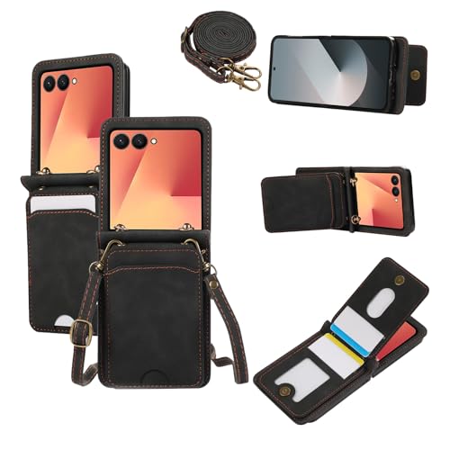 Étui portefeuille Z Flip 7 5G idéal pour voyager léger sans sac à main
