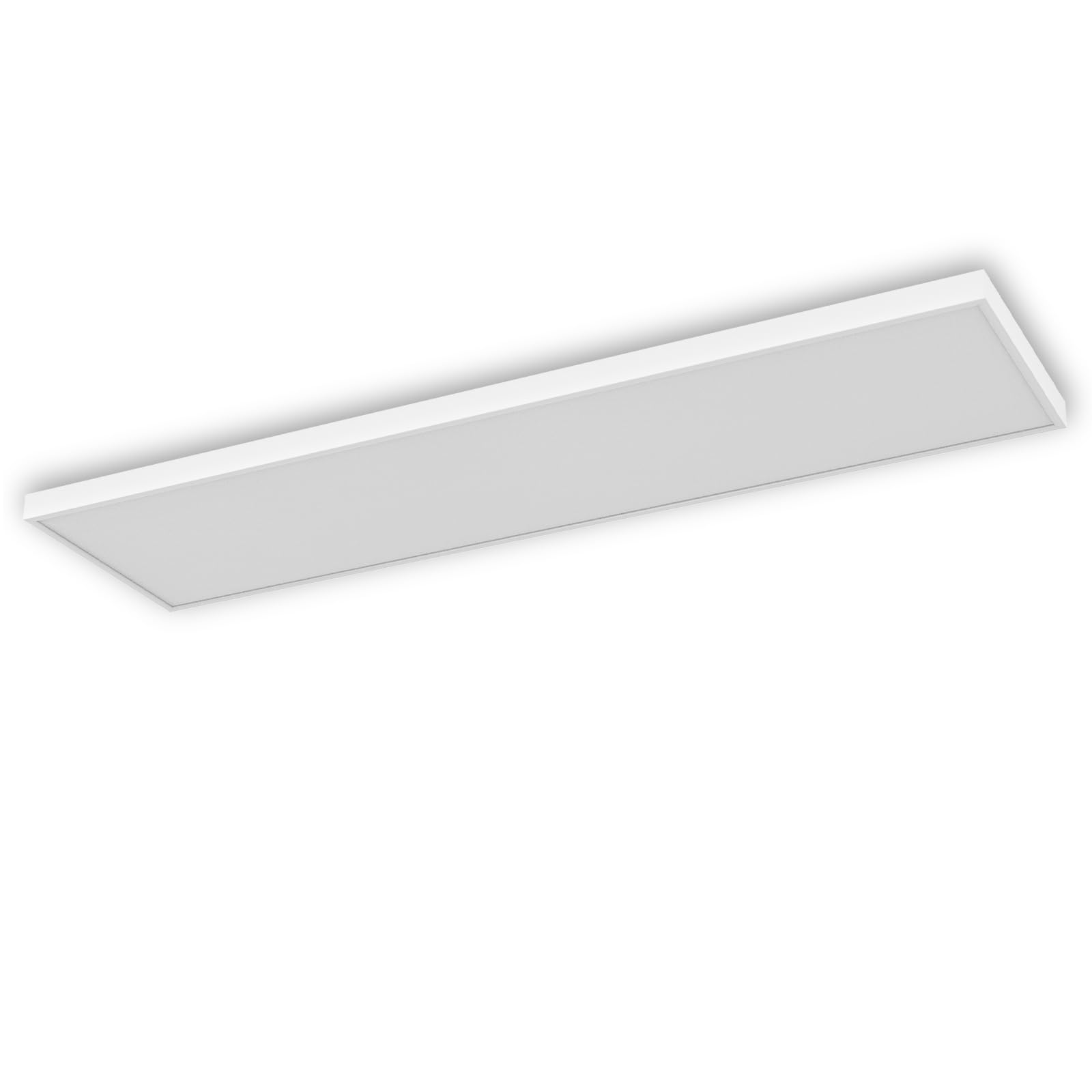 Riscaldatore a infrarossi da soffitto con termostato, riscaldatore a infrarossi da soffitto, controllo remoto tramite app, pannello riscaldante elettrico, 420 watt - 120,5 x 30,5 cm