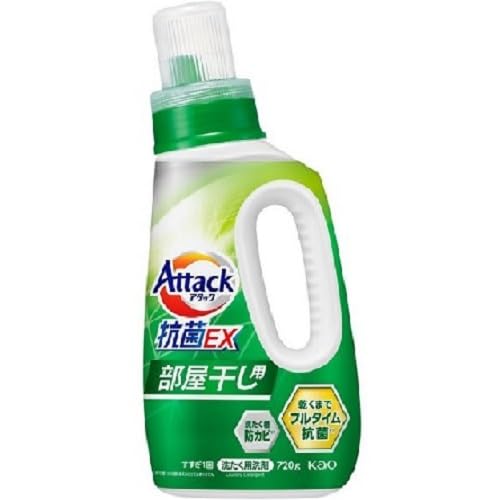 Amazon.co.jp: 花王 アタック抗菌EX 部屋干し用 本体 720g : ドラッグ