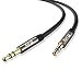 Produktbild 1M-Aux Kabel 3,5 mm Stereo Pro Auxiliary Audiokabel - für Beats Kopfhörer Apple iPod iPhone iPad Samsung LG Smartphone MP3 Player Startseite/Auto usw. - IBRA Slim Gun