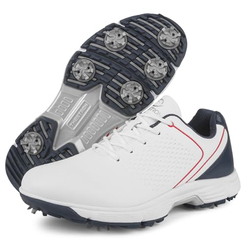 Waterproof Golf Shoes Men Spikes Golf Sneakers Male Outdoor Walking Footwears for Golfers