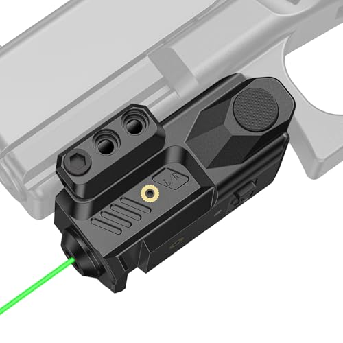 EZshoot Laser Sight for Pistol, Sub Compact Green Small Laser for Handgun - image 1