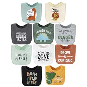 The Peanutshell Baby Boy Terry Bibs...