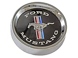 Scott Drake C5ZZ-1130-BK 1965-1966 Styled Steel Hub Caps Black