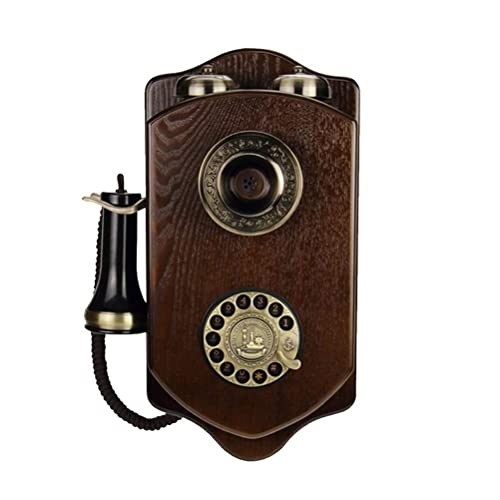 Téléphone mural rotatif à cadran souvenir vintage nostalgie maison