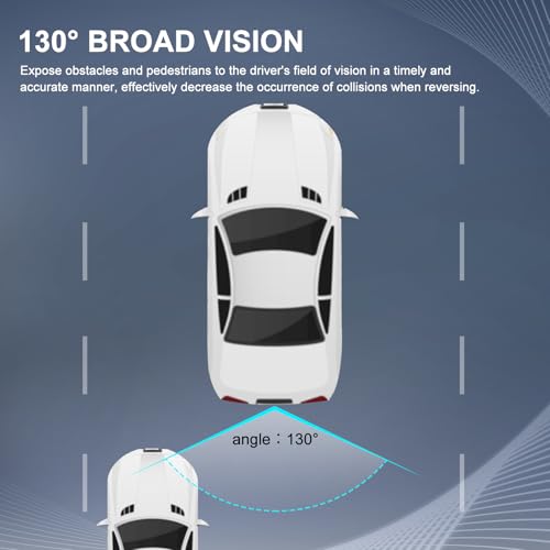Image of Rear View Backup Camera Parking Assist Camera Compatible with Honda Accord 2014 2015 2.0L 2.4L L4 Replace# 39530-T2A-A71 39530T2AA71 590-438 HO1960101