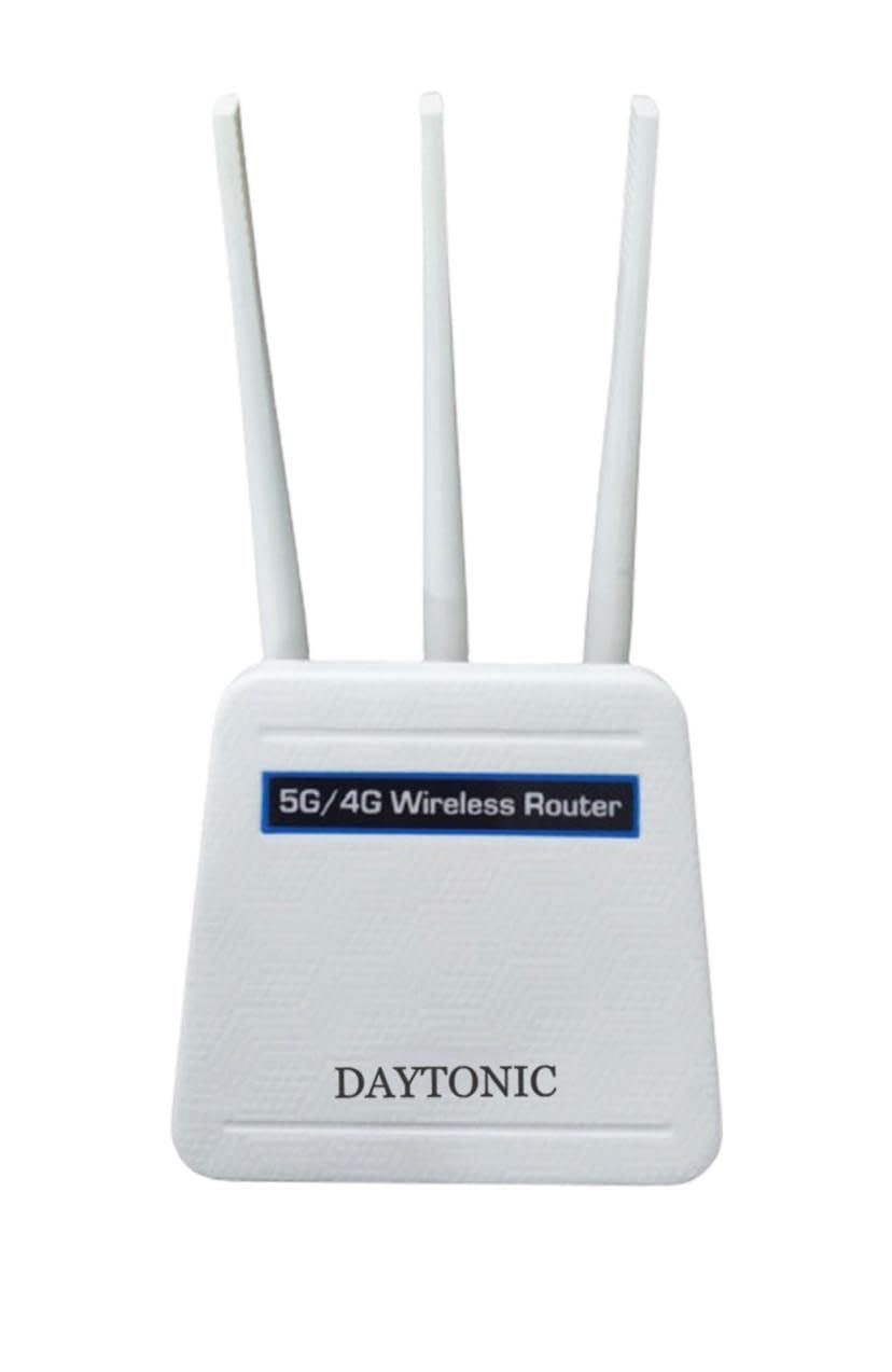 DAYTONIC 4G/5G SIM Router DAYTONIC 4G/5G Router All SIM Card SUPORT with ADOPERT and LAN Card