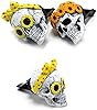 Car Accessories Interior for Women New Automotive Scents Air Fresheners Vent Clips Girly Sugar Skull Decor Cute Sunflower Auto Perfume Air Freshener Halloween Decorations Cute Gifts for Mum Girls #4