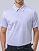 3-Pack Mens Golf Shirt Performance Sport Short Sleeve Moisture Wicking Dry Fit Golf Polo Active Shirts for Men (Set 7, XX-Large)