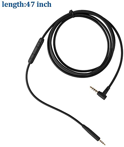 Vervangende Audio Kabel koptelefoonkabel voor Bose QC25, QC35, QuietComfort 25, QuietComfort 35, On-Ear 2,OE2,OE2i… - Afbeelding 7