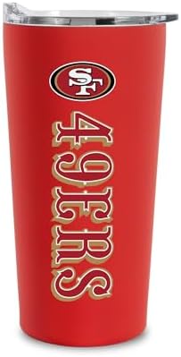Rico Industries NFL Football Soft Touch, Easy Grip Tumbler