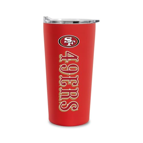Rico Industries NFL Football Soft Touch, Easy Grip Tumbler