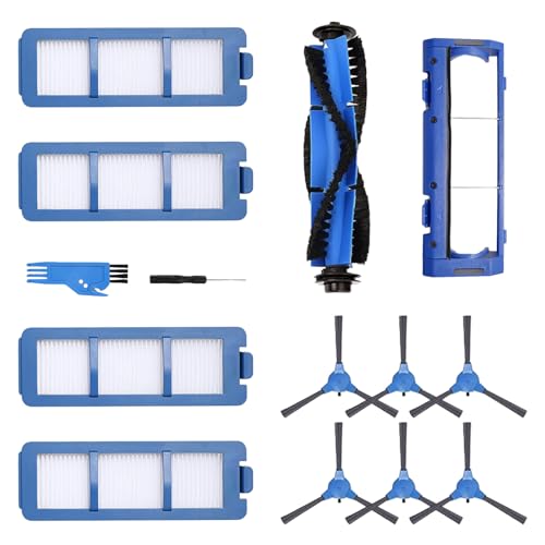 14 Pack Replacement Parts Compatible with Eufy RoboVac G35, G35+, G40, G40+, G30+, G30 Hybrid+ Accessory Robotic Vacuum Cleaner Filters, Side Brushes, Rolling Brushes