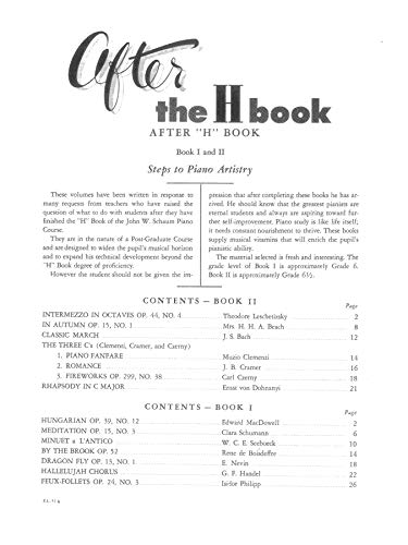 After the H Book, Vol 2 (John W. Schaum Piano Course, Vol 2) - Image 3