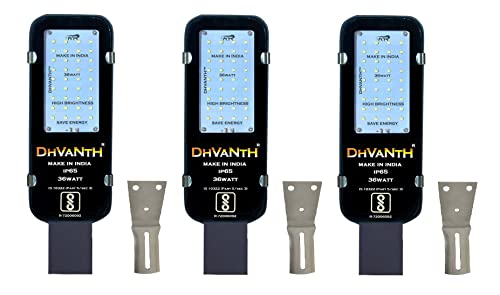 Image of DHVANTH LED 36 W Outdoor Waterproof Street Light with Osram LED, Aluminum Body, IP 65 Driver for Outdoor use. (Sun 36W P-3)