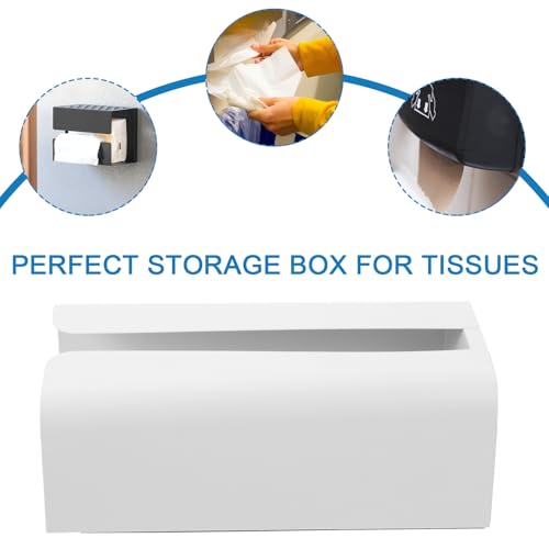 Support pour serviettes et papiers absorbants boîte mouchoirs magnétique - 5