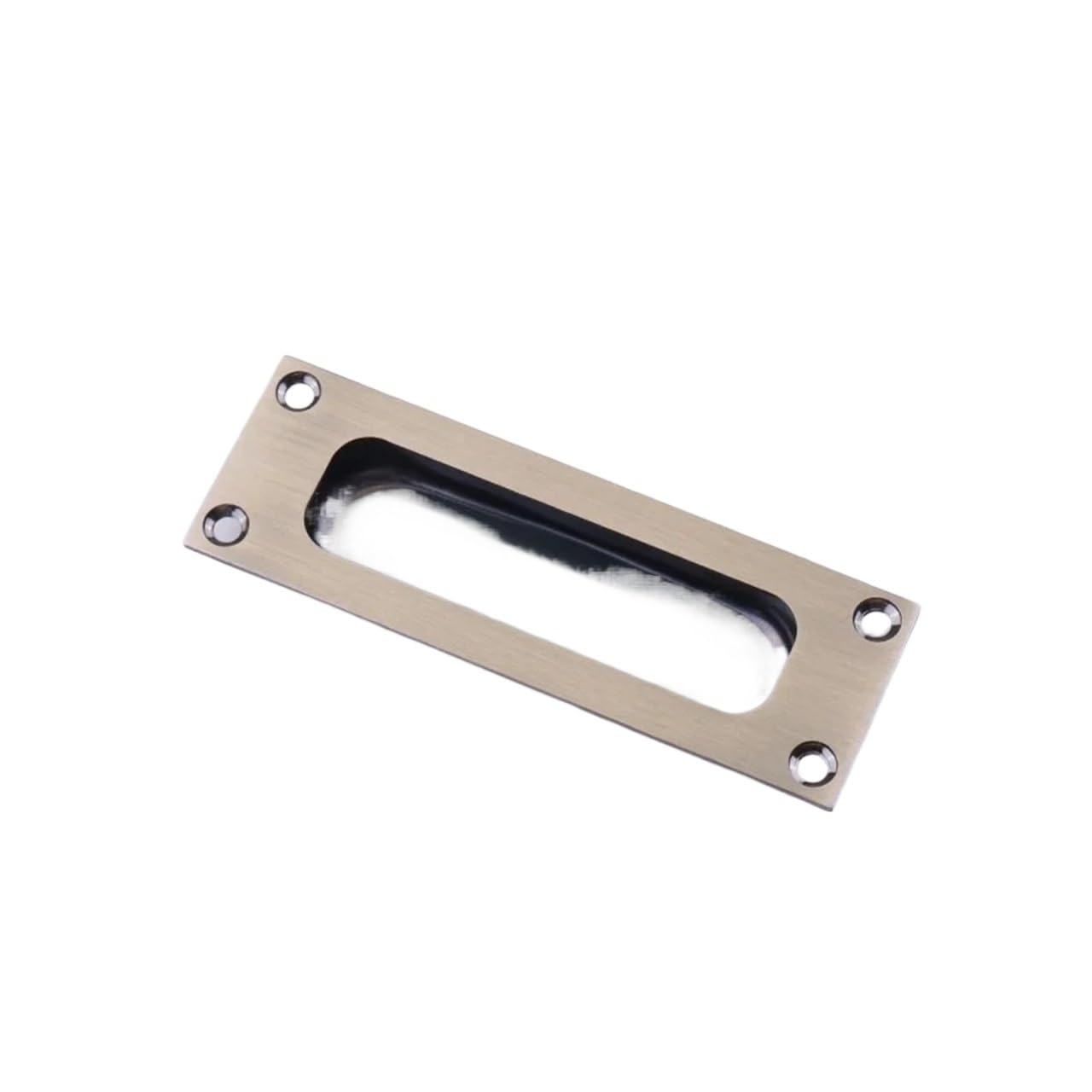 EKalgretrA Recessed Sliding Handles Concealed Pull Handle Sliding Door Inline Invisible Cabinet Drawer Fastener Embedded Stainless Steel(120X40-2-6)