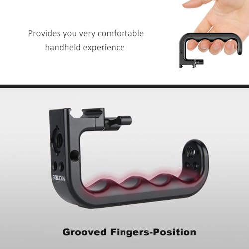 Image of NICEYRIG Quick Release NATO Handle Grip, Ergonomic DSLR Camera Top Handgrip Applicable for Red DSMC2 Kinefinity Cinema Camera - 393