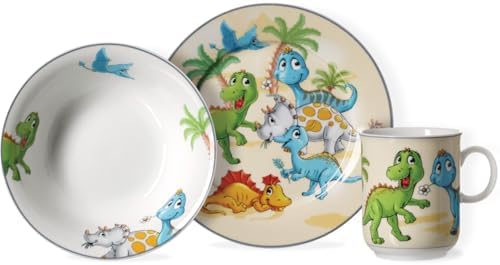 Ritzenhoff & Breker Kindergeschirr-Set Dino | 3-teilig