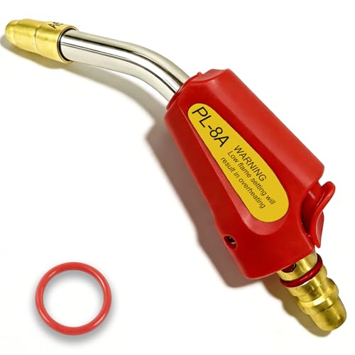 0386-0819 PL-8A Self Lighting turbo Torch Tips for Welding/Brazing 5/16 Air Acetylene Tip Swirl for Victor Soft solder 1-1/2 Silver braze 1-2 Air Acetylene tip for Torch Kit