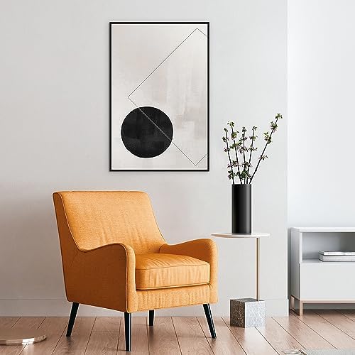 upsimples 24x36 Poster Frame, Easy Slide-In Assembly, Black, 3 Pack - 2