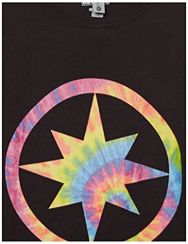 Image of Marvel Girls' Captmarvel Tie-dye