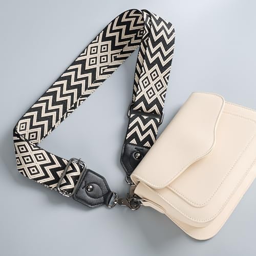 Image of chushui Silver Hardware Purse Strap,Replacement Crossbody Adjustable Shoulder Strap for Handbag Bag