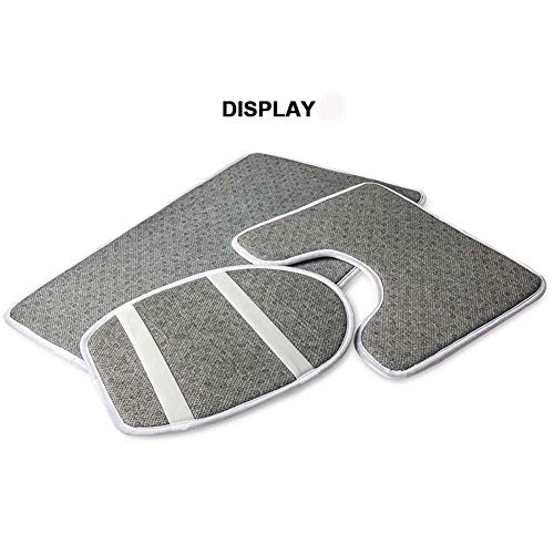 Eletina candy Toilettensitzbezug-Set für Zuhause, Hotel, Weihnachtsmann, Schneemann, 3 Stück – Bild 4