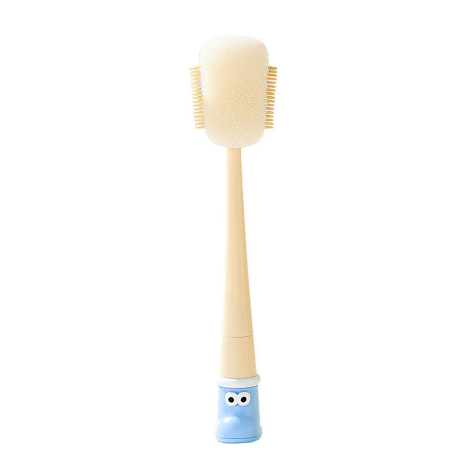 Sponge Cup Scrubber Ergonomic Grip Efficient Removes From Delicate Glassware Bottles Home Cleaning Sponge Brush
