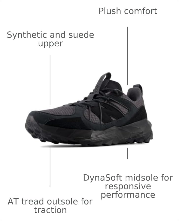 Image of New Balance Men's Dynasoft Tektrel V1 Suede Trail Running Shoes