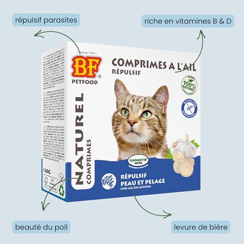 Biofood Knoblauchtabletten für Katzen - Naturell