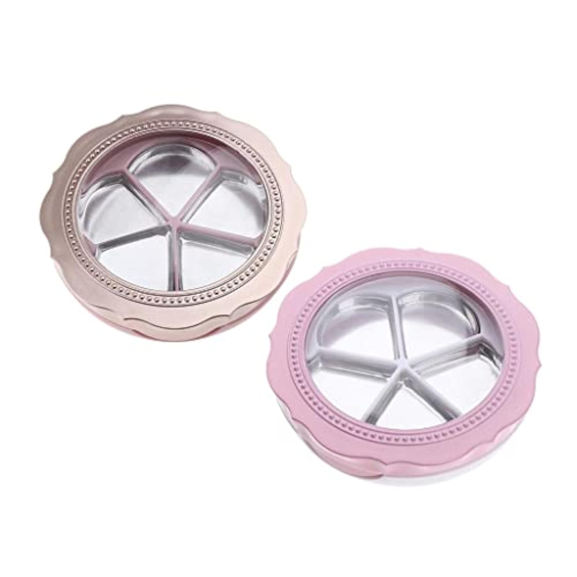 5 Slot Empty Eyeshadow Powder Blush Container Box