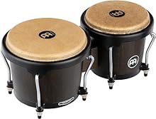 2 Drums - Bongos are Cuban hand drums, the smaller one is called Macho (6.75 inches) and the larger one is called Hembra (8 inches) Rhythmic Accompaniment - Bongos are the compact musical complement for all singers and songwriters Hand-selected Buffa...