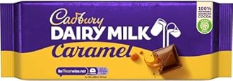 Cadbury Dairy Milk Caramel Chocolate Bar, 180g