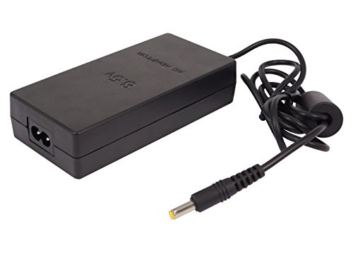 Colore: Nero TECHTEK Caricabatterie compatibile con [Sony] PlayStation 2 Slim, PS2 Slim, PS2 70000, 90000 sostituisce SAM-PS2EAA, SCPH-70100