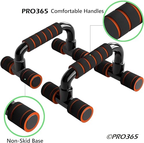 Image of PRO365 Ultimate Home Workout Combo - 4-Piece Fitness Kit with Ab Roller, Push-Up Bars, Tummy Trimmer & Toning Tube