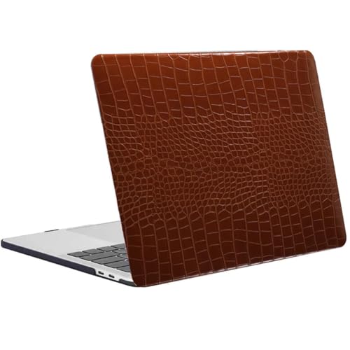 Coque MacBook Pro 15 antichoc plastique rigide contre rayures A1707 A1990 crocodile