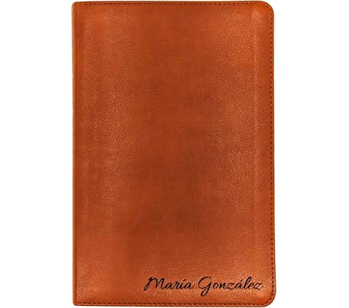 Farm and Posh Personalized Spanish English Bible | Biblia Bilinge RVR1960 & ESV | Custom Engraved Name | Nombre Grabado | Bilingual Christian Gift | Regalo Cristiano para Hombres y Mujeres