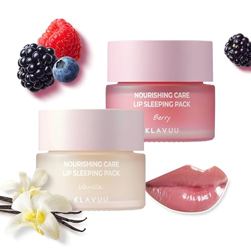 Klavuu Lip Mask Set (2PCS) – Overnight Deep Hydrating Korean Lip ...