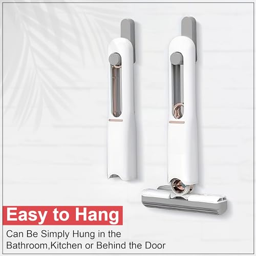 Image of GLUN Foldable Mop with Super Soft Folding Sponge, Strong Absorbent Magic Wiper for Kitchen, Window, Wall Cleaner & Car