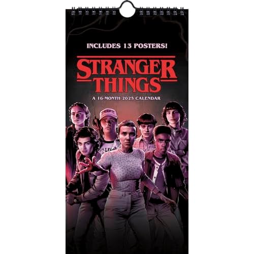2026 Netflix Stranger Things Mini Poster Calendar