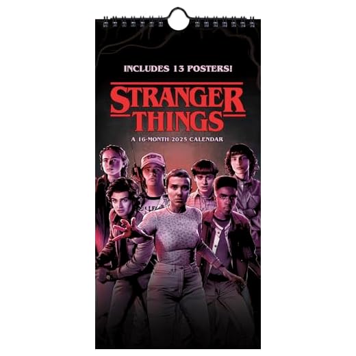2025 Netflix Stranger Things Mini Poster Calendar