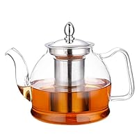 Algopix Similar Product 20 - HIWARE 1000ml Glass Teapot with