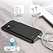 TAYUZH Charging Case for iPhone 11 6.1 inch, 7000mAh Protective Rechargeable Battery Case Pack Compatible with iPhone 11, Full Protection, Black