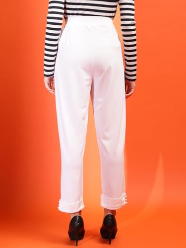 Image of KOTTY Women's High Waist Pleated Wide Leg Trousers