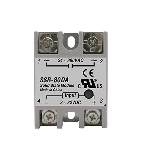 Relais SSR 60A pour le contrôle de température stable par sonde PID