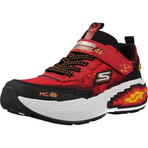 Skechers Kids Mega-Craft 4K 402160L, Rouge/Noir 13